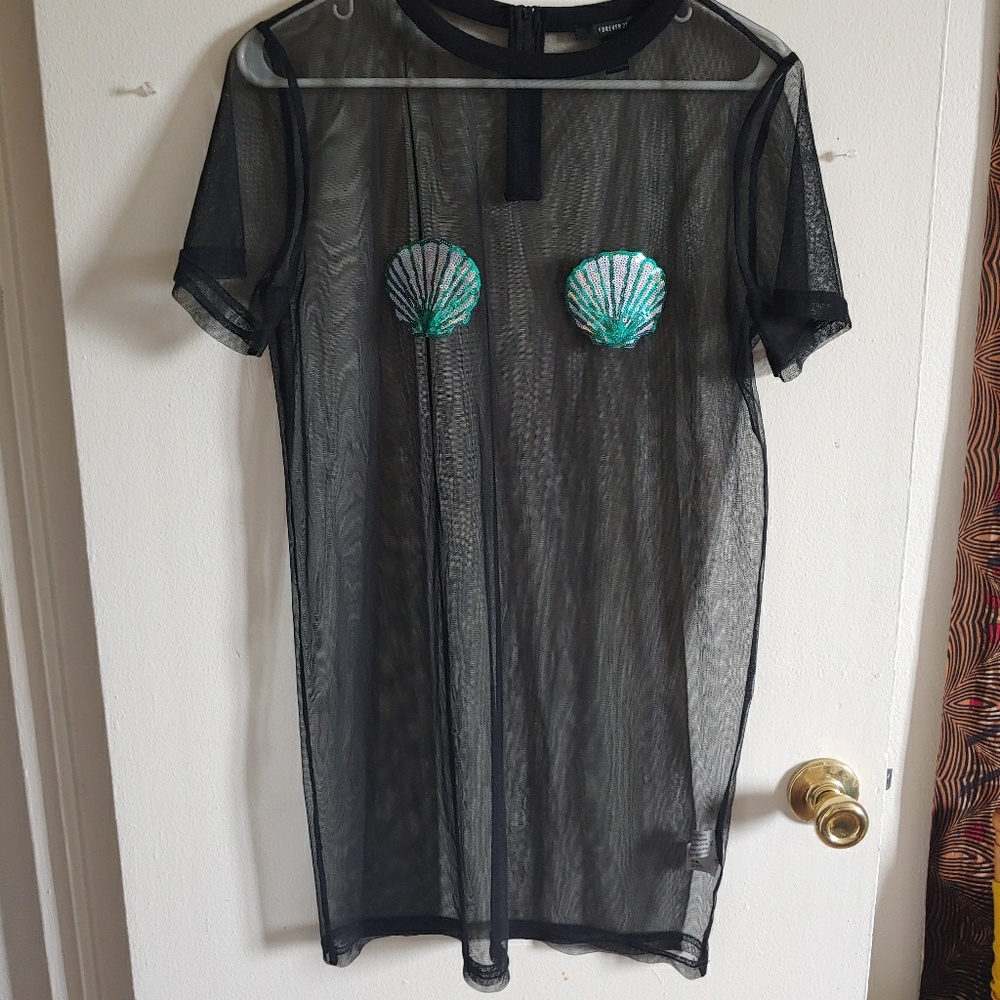 NWOT Mermaid swimsuit cover